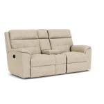 Mason Fabric Reclining Loveseat with Console - Image 5