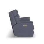 Mason Fabric Power Reclining Loveseat with Console & Power Headrests - Image 4