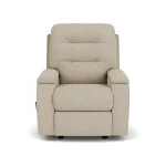 Kerrie Fabric Swivel Gliding Recliner - Image 6