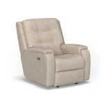 Arlo Fabric Power Recliner with Power Headrest & Lumbar - Image 5