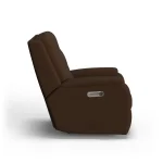 Arlo Fabric Power Rocking Recliner with Power Headrest & Lumbar - Image 7
