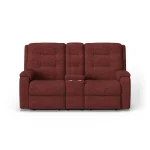 Arlo Fabric Power Reclining Loveseat with Console - Image 3