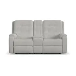 Arlo Fabric Power Reclining Loveseat with Console - Image 6