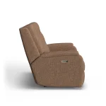 Arlo Fabric Power Reclining Loveseat with Power Headrests & Lumbar - Image 4