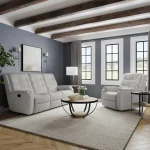 Arlo Fabric Reclining Sofa - Image 8