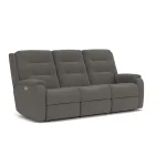 Arlo Fabric Power Reclining Sofa with Power Headrests