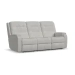 Arlo Fabric Power Reclining Sofa with Power Headrests - Image 5