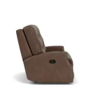 Devon Fabric Reclining Loveseat - Image 8
