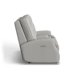 Devon Fabric Power Reclining Loveseat with Console & Power Headrests - Image 7
