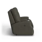 Devon Fabric Power Reclining Loveseat with Console - Image 4