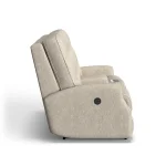Devon Fabric Power Reclining Loveseat with Console - Image 9