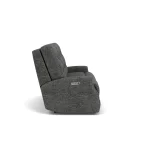 Devon Fabric Power Reclining Sofa with Power Headrests - Image 4