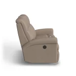 Davis Fabric Power Reclining Loveseat with Console - Image 4