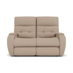 Strait Fabric Power Reclining Loveseat with Power Headrests - Image 6