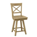 24" Charlotte Counter Swivel Stool - Image 3