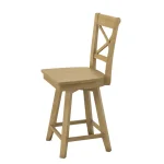24" Charlotte Counter Swivel Stool - Image 12