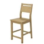 24" Aspen Panel Back Counter Stool - Image 9