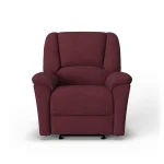 Plush Leather Gliding Recliner - Image 3