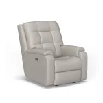 Arlo Leather Power Recliner with Power Headrest & Lumbar - Image 5