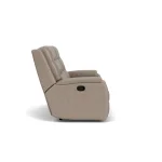 Arlo Leather Reclining Loveseat with Console - Image 7