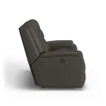 Arlo Leather Power Reclining Loveseat with Console - Image 7