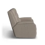 Arlo Leather Power Reclining Loveseat with Power Headrests - Image 4