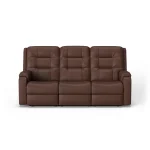 Arlo Leather Power Reclining Sofa with Power Headrests - Image 3