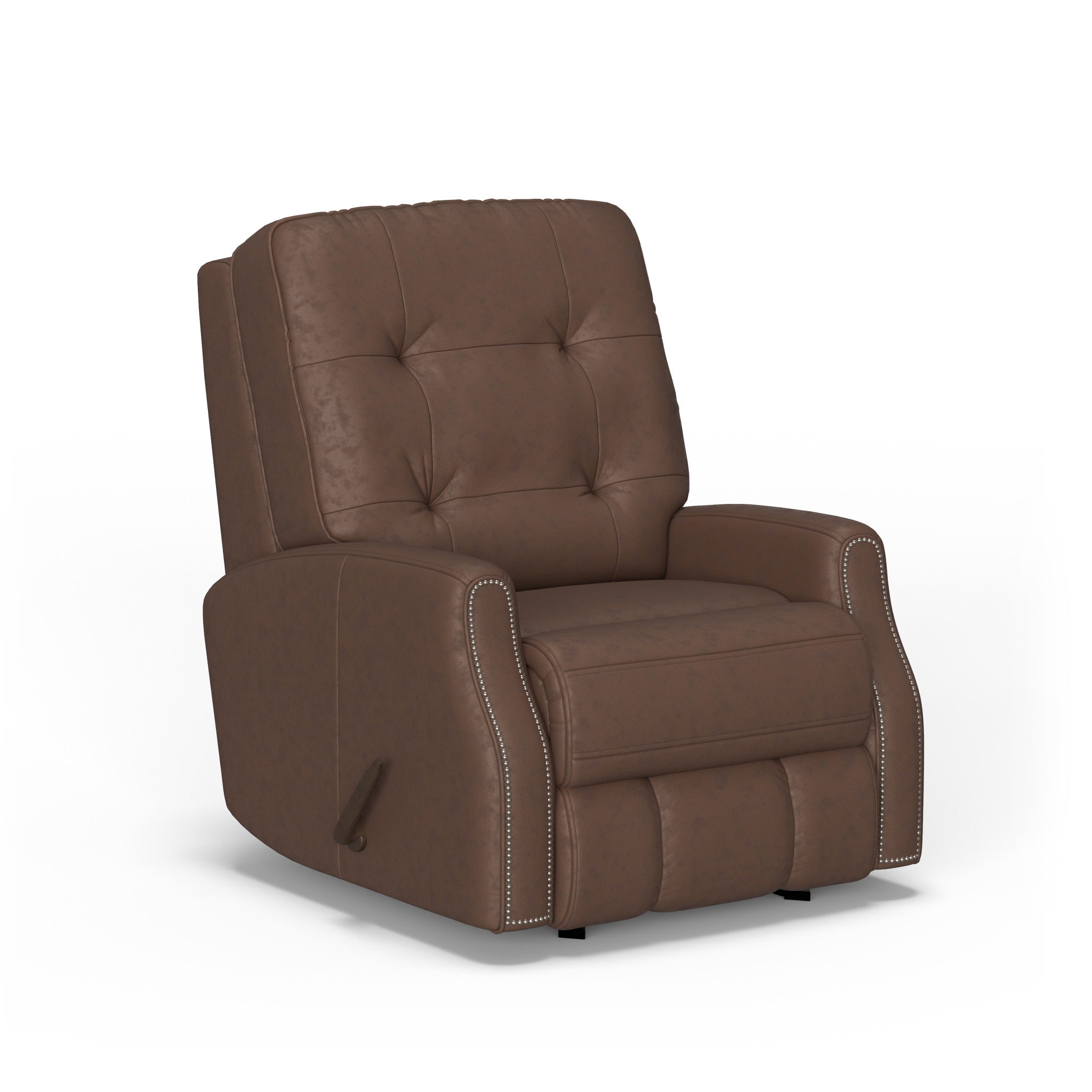 Devon Leather Rocking Recliner