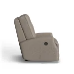 Devon Leather Power Rocking Recliner - Image 4