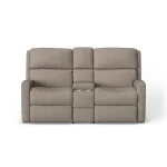 Catalina Leather Power Reclining Loveseat with Console & Power Headrests - Image 3