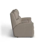 Catalina Leather Power Reclining Loveseat with Console & Power Headrests - Image 4