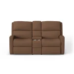Catalina Leather Power Reclining Loveseat with Console & Power Headrests - Image 6