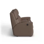 Catalina Leather Power Reclining Loveseat with Console - Image 7