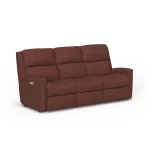 Catalina Leather Power Reclining Sofa with Power Headrests - Image 5