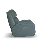 Rio Leather Power Rocking Recliner with Power Headrest - Image 7