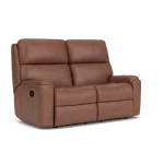 Rio Leather Reclining Loveseat - Image 5