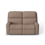 Rio Leather Power Reclining Loveseat with Power Headrests - Image 3