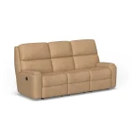 Rio Leather Power Reclining Sofa - Image 5