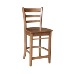Dining Essentials - Emily Stool in Bourbon Oak