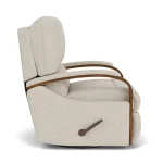 Woodlawn Fabric Swivel Gliding Recliner - Image 4