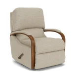 Woodlawn Fabric Swivel Gliding Recliner - Image 5