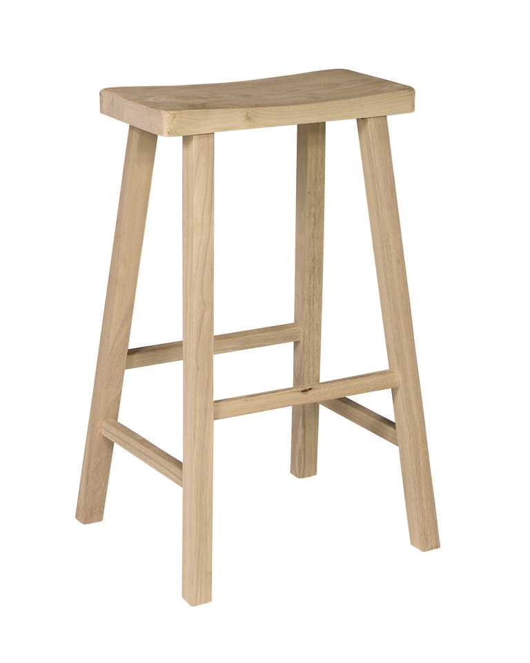 30" Saddle Seat Bar Stool