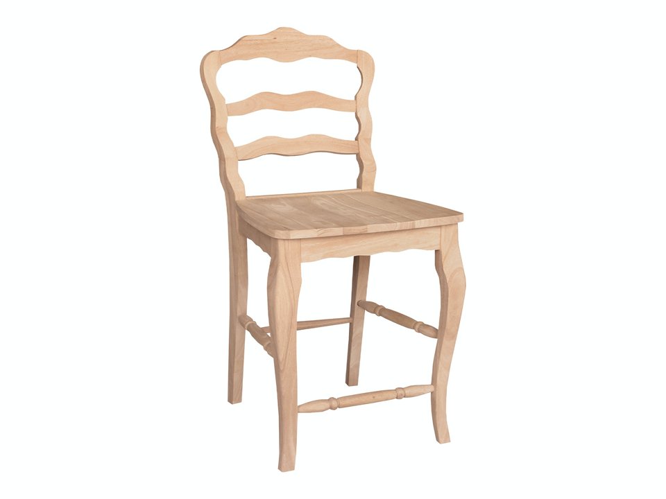 24'' Versailles Ladderback Counter Stool