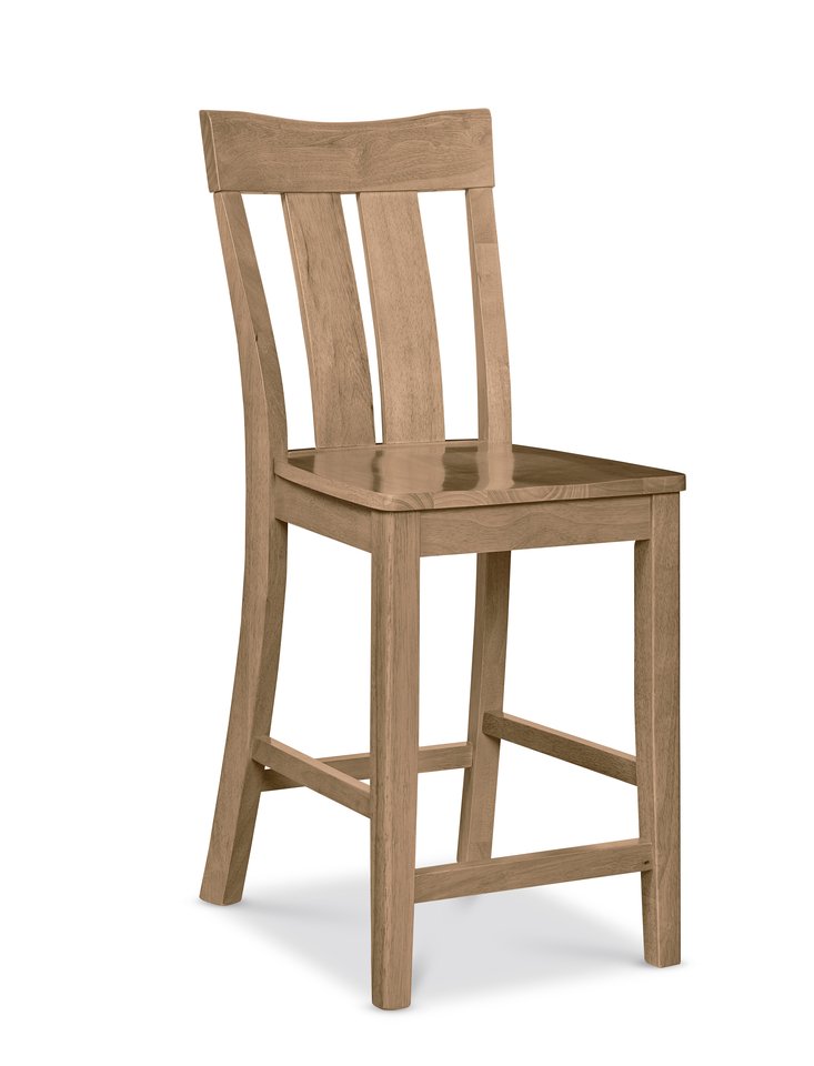 Cosmopolitan Collection - 24" Ava Stool in Honey