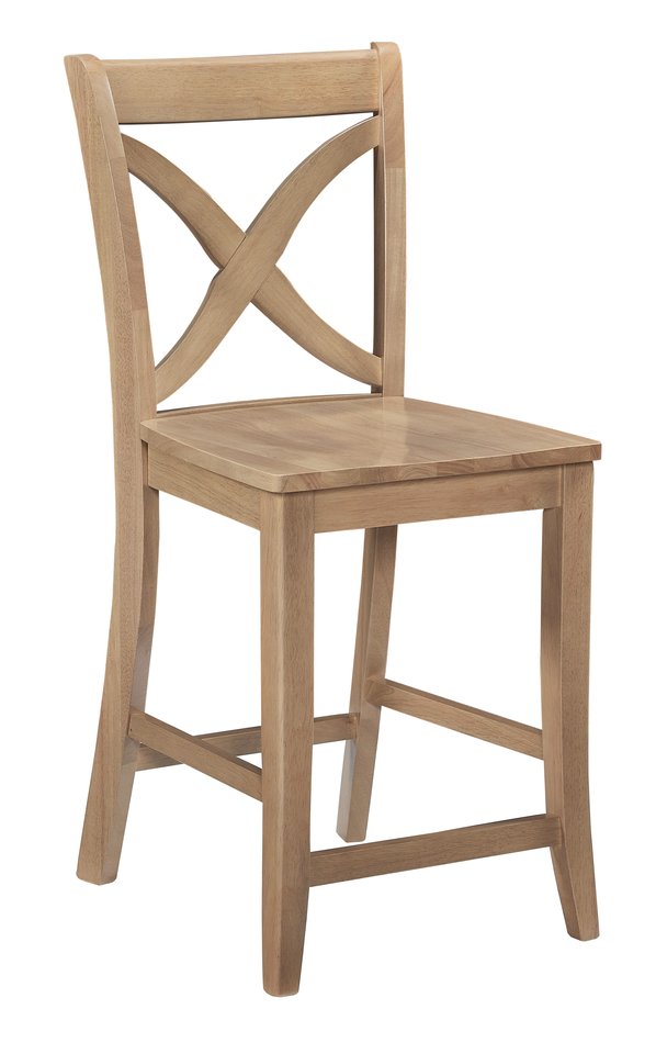 Cosmopolitan Collection - 24"H Salerno Stool in Honey