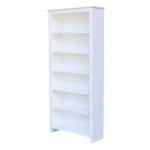 Tykes Collection - 72'' Shaker Bookcase in Pure White