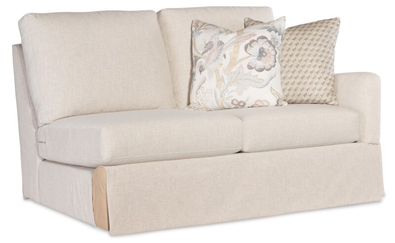Upholstery Living Room Vera Skirted RAF Loveseat