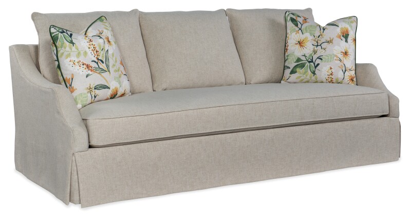 Living Room Bea Skirted Sofa (Welt)