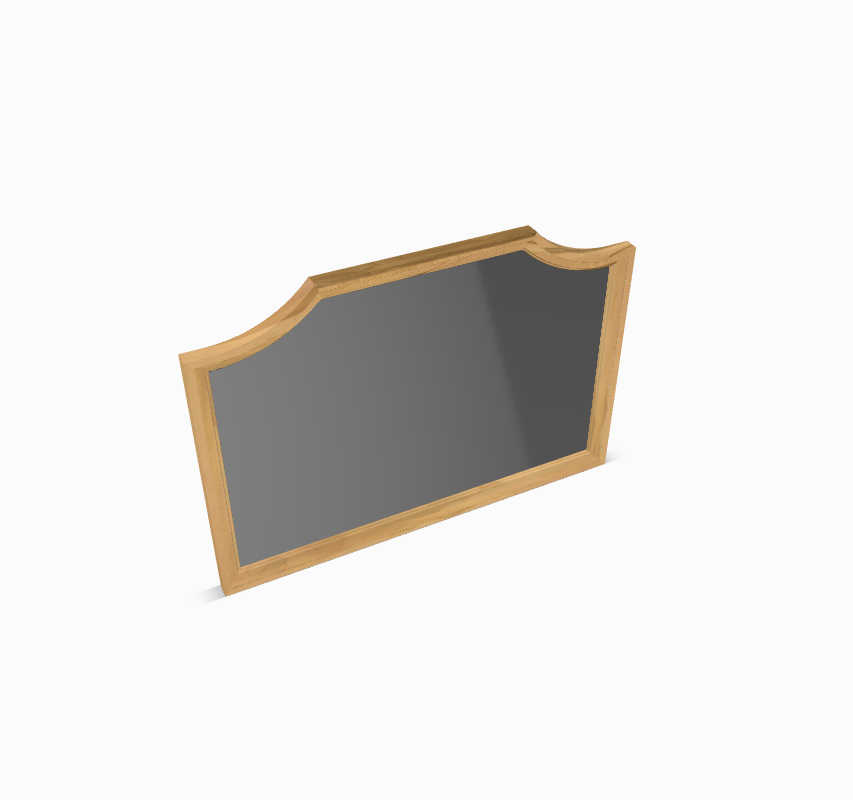 South Port Group Bedroom Mirror