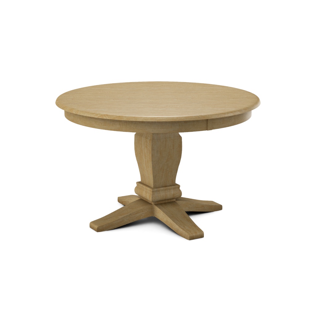 Build Your Own Pedestal Table w/ 30" H Java Pedestal for Solid Tops
